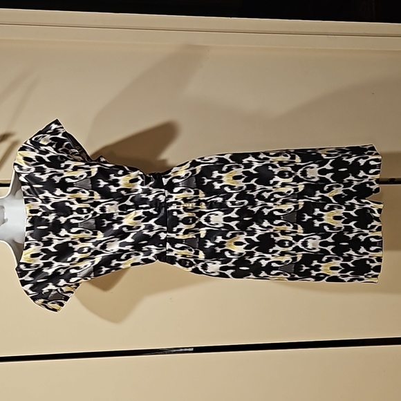 Antonio Melani Ikat Midi Dress Size 6 - Picture 4 of 7